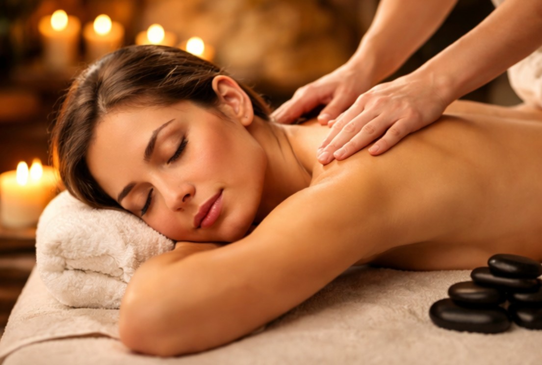 Ganzkörpermassage mit Aromaöl in Hurghada