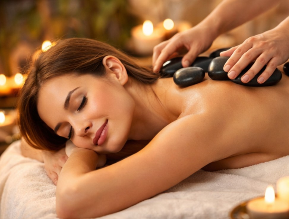 Paarmassage im Spa